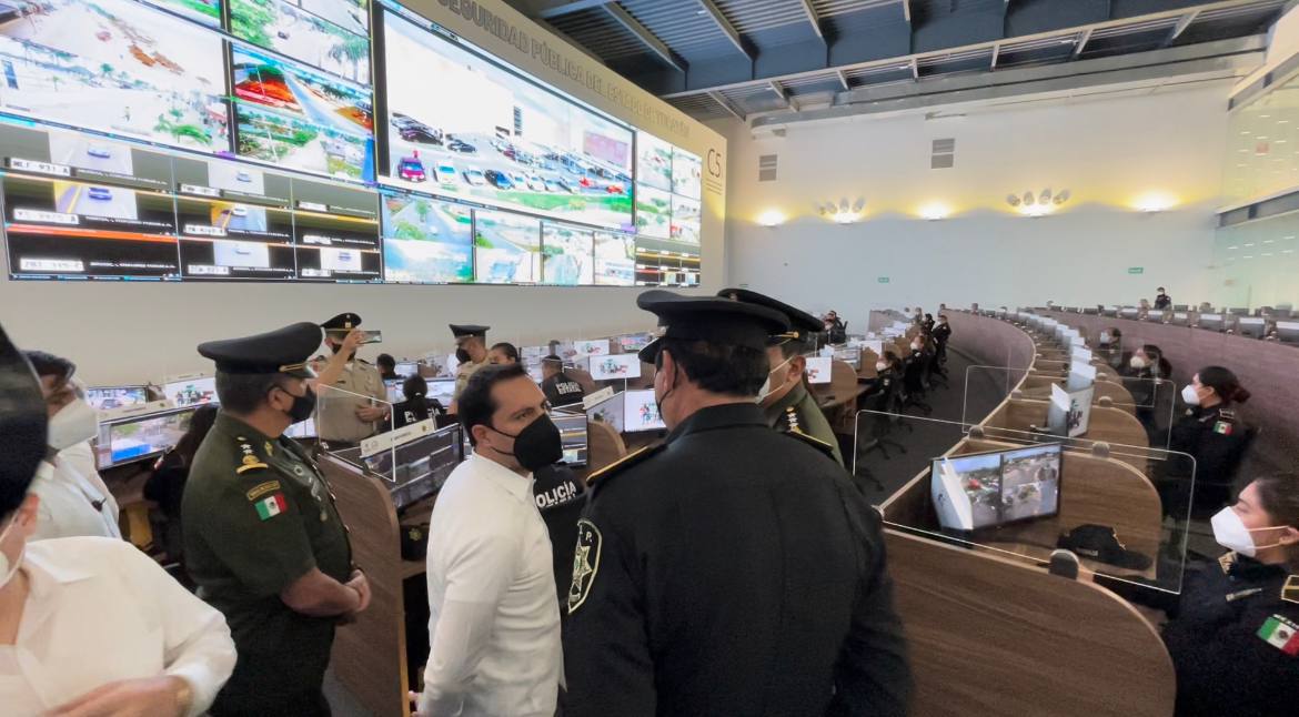 Inaugura el Gobernador Mauricio Vila Dosal el centro C5i de Yucatán para fortalecer la coordinación y seguridad en el estado